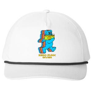 Zero Funk Given Retro Bear Boombox Snapback Five-Panel Rope Hat