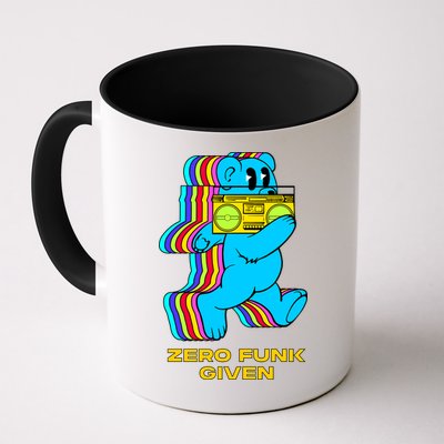 Zero Funk Given Retro Bear Boombox Mug