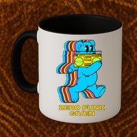 Zero Funk Given Retro Bear Boombox Mug