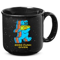 Zero Funk Given Retro Bear Boombox 15oz Campfire Ceramic Mug