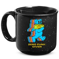 Zero Funk Given Retro Bear Boombox 15oz Campfire Ceramic Mug
