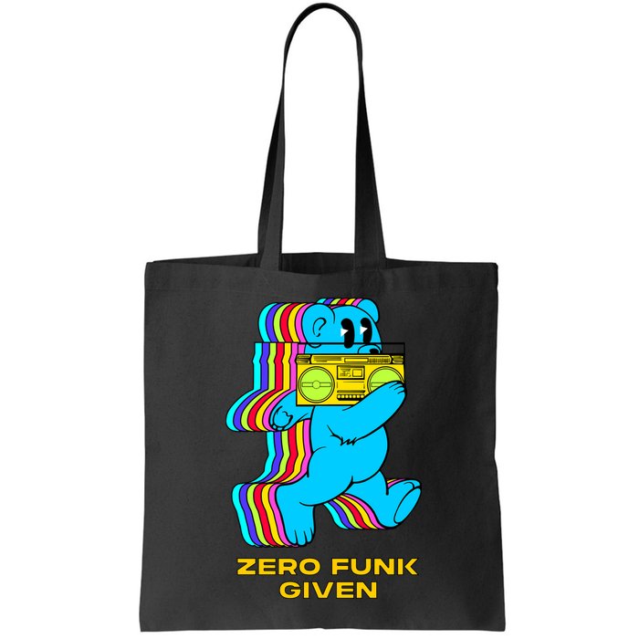 Zero Funk Given Retro Bear Boombox Bag