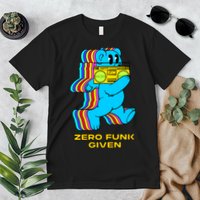 Zero Funk Given Retro Bear Boombox Premium T-Shirt