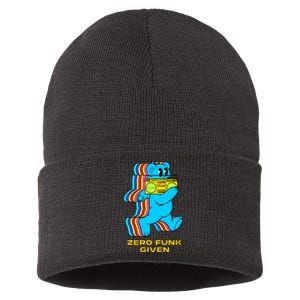 Zero Funk Given Retro Bear Boombox Sustainable Knit Beanie