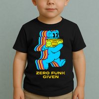 Zero Funk Given Retro Bear Boombox Toddler T-Shirt