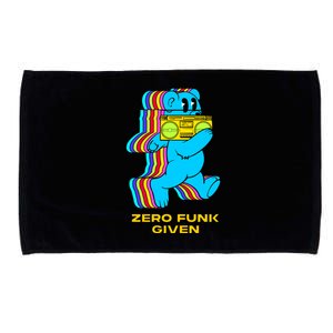 Zero Funk Given Retro Bear Boombox Microfiber Hand Towel