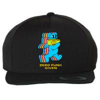 Zero Funk Given Retro Bear Boombox Wool Snapback Cap