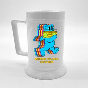 Zero Funk Given Retro Bear Boombox Beer Stein