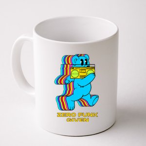 Zero Funk Given Retro Bear Boombox Coffee Mug