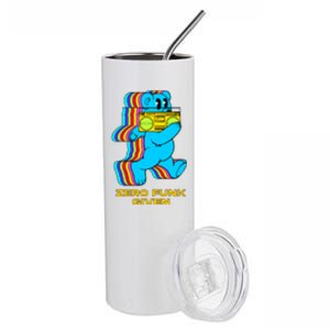 Zero Funk Given Retro Bear Boombox Stainless Steel Tumbler