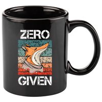 Zero Fox Given Fucks Funny Saying Gift Meaningful Gift 11oz C Handle Ceramic Mug