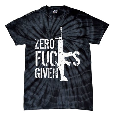 Zero Fucks Given Tie-Dye T-Shirt