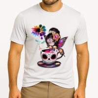 Zero Fucks Given Sugar Skull Rainbow Sunflower Cooling Performance Crew T-Shirt