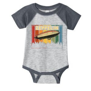 Zeppelin First Name Airship Infant Baby Jersey Bodysuit