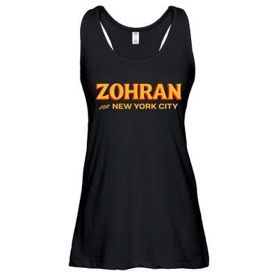 Zohran For New York City Ladies Essential Flowy Tank
