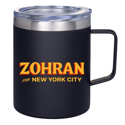 Zohran For New York City 12oz Stainless Steel Coffee Mug
