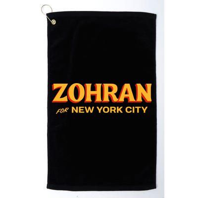 Zohran For New York City Golf Towel
