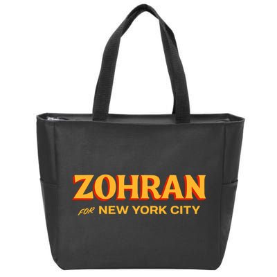 Zohran For New York City Zip Tote Bag