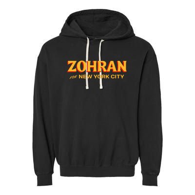 Zohran For New York City Garment-Dyed Fleece Hoodie