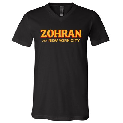 Zohran For New York City V-Neck T-Shirt