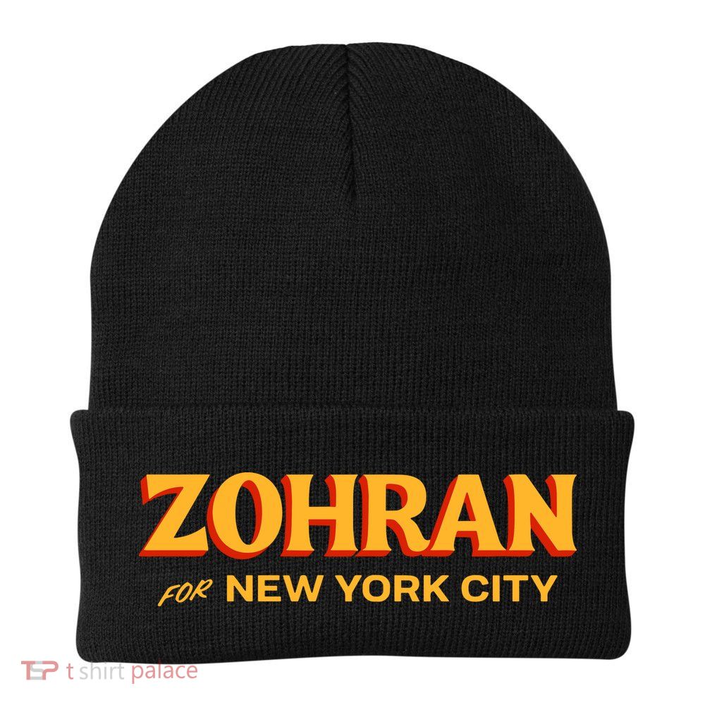 Zohran For New York City Knit Cap Winter Beanie