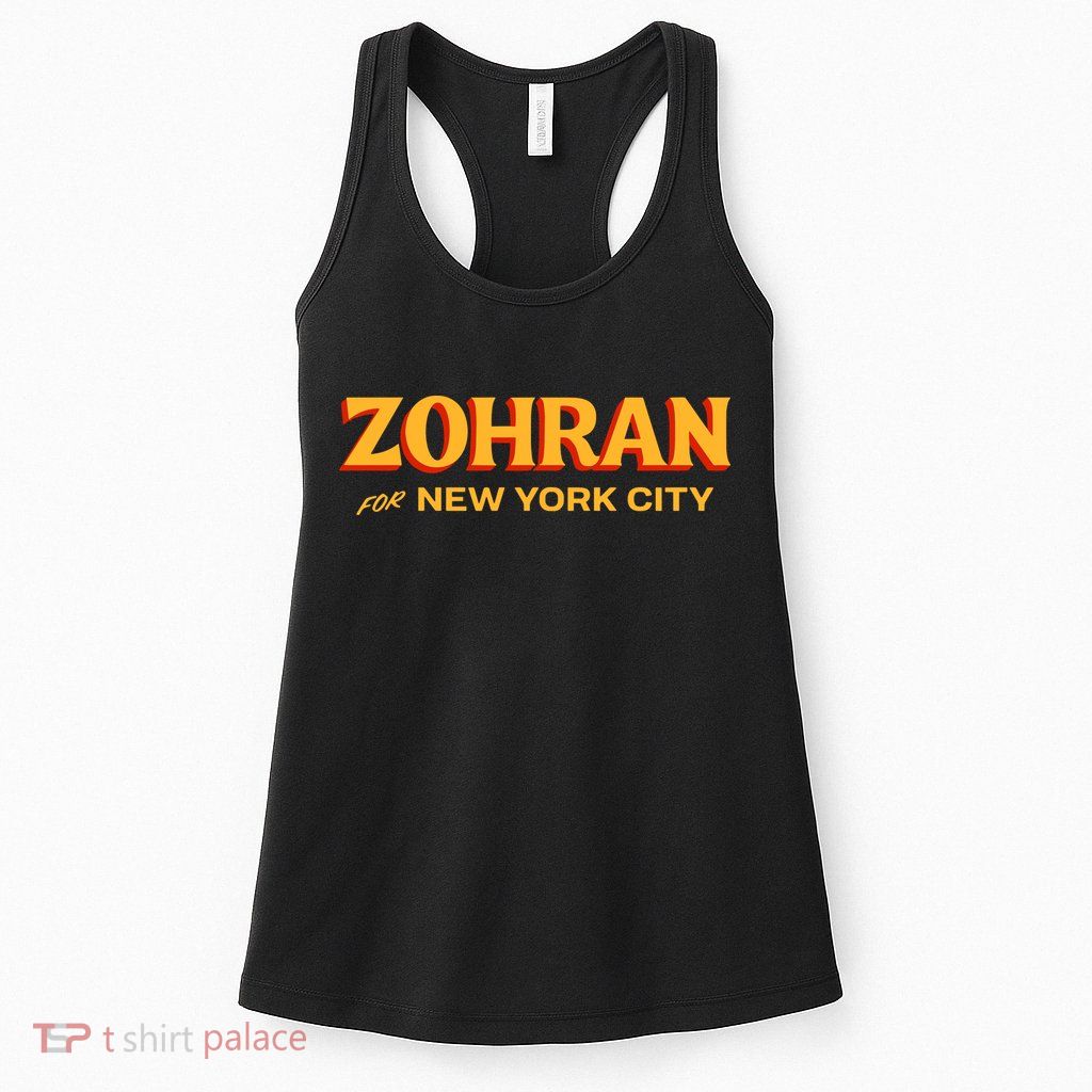 Zohran For New York City Women's Racerback Tank