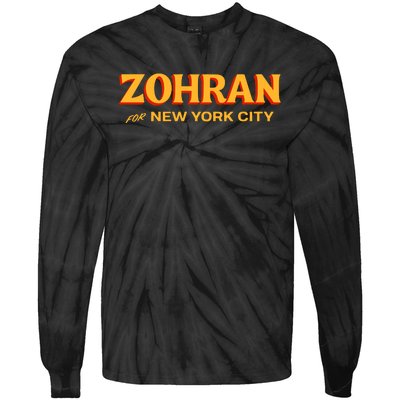 Zohran For New York City Tie-Dye Long Sleeve Shirt