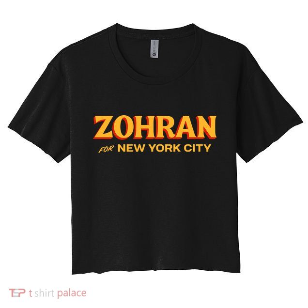 Zohran For New York City Crop Top