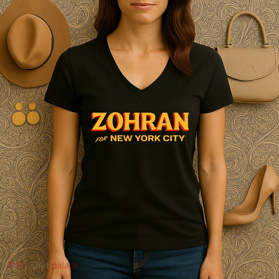 Zohran For New York City Women's V-Neck T-Shirt