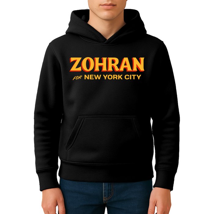 Zohran For New York City Kids Hoodie