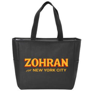 Zohran For New York City Zip Tote Bag