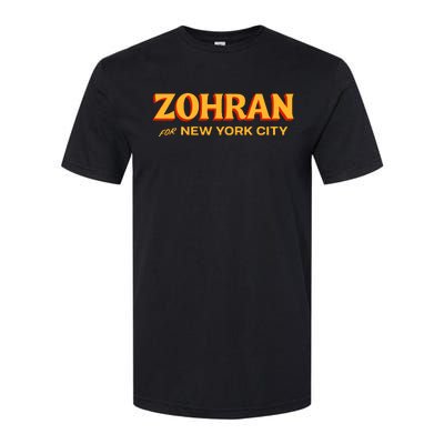 Zohran For New York City Softstyle CVC T-Shirt