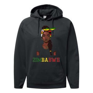 Zimbabwe Flag Products Souvenirs Uniform Zimbabwean Performance Fleece Hoodie