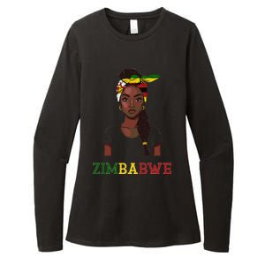 Zimbabwe Flag Products Souvenirs Uniform Zimbabwean Womens CVC Long Sleeve Shirt