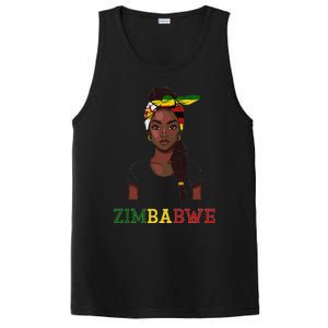 Zimbabwe Flag Products Souvenirs Uniform Zimbabwean PosiCharge Competitor Tank