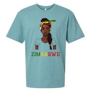 Zimbabwe Flag Products Souvenirs Uniform Zimbabwean Sueded Cloud Jersey T-Shirt