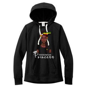 Zimbabwean Flag Princess Souvenirs Products Woman Zimbabwe Women's Fleece Hoodie