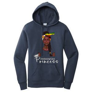 Zimbabwean Flag Princess Souvenirs Products Woman Zimbabwe Women's Pullover Hoodie