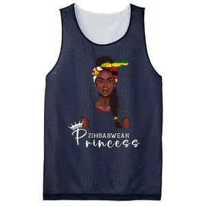 Zimbabwean Flag Princess Souvenirs Products Woman Zimbabwe Mesh Reversible Basketball Jersey Tank