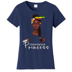 Zimbabwean Flag Princess Souvenirs Products Woman Zimbabwe Women's T-Shirt