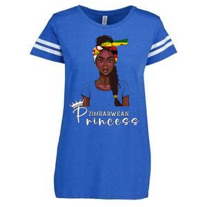 Zimbabwean Flag Princess Souvenirs Products Woman Zimbabwe Enza Ladies Jersey Football T-Shirt