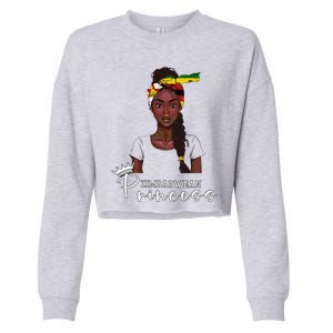 Zimbabwean Flag Princess Souvenirs Products Woman Zimbabwe Cropped Pullover Crew