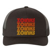 Zoinks Funny Retro Vintage Sunset Goofy Silly Weird Fun Word Yupoong Adult 5-Panel Trucker Hat