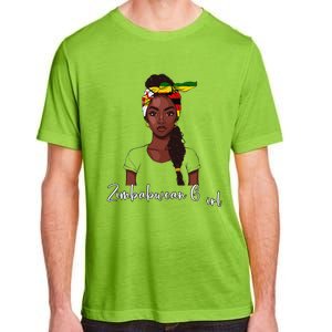 Zimbabwean Flag Souvenirs Products Woman Zimbabwe Adult ChromaSoft Performance T-Shirt