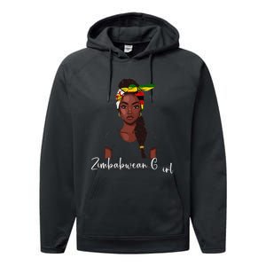 Zimbabwean Flag Souvenirs Products Woman Zimbabwe Performance Fleece Hoodie