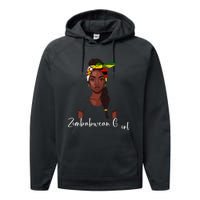 Zimbabwean Flag Souvenirs Products Woman Zimbabwe Performance Fleece Hoodie