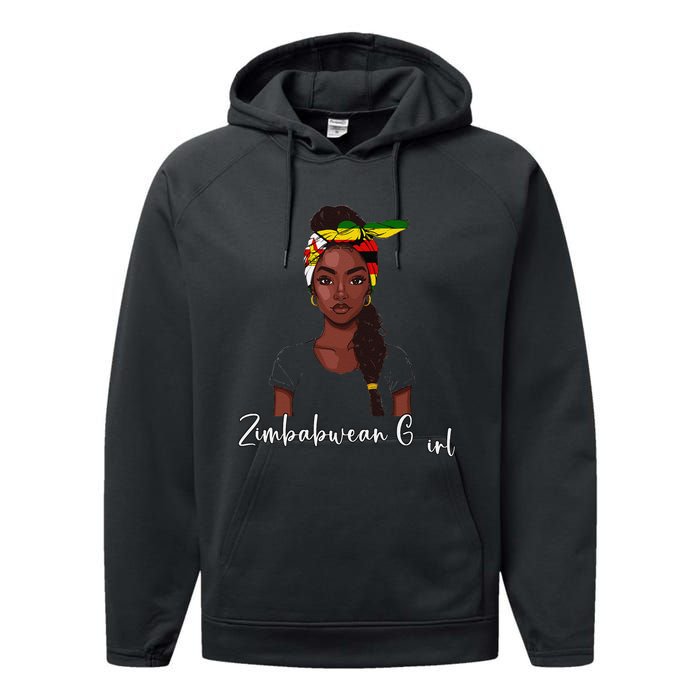 Zimbabwean Flag Souvenirs Products Woman Zimbabwe Performance Fleece Hoodie