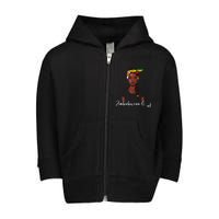 Zimbabwean Flag Souvenirs Products Woman Zimbabwe Toddler Zip Fleece Hoodie