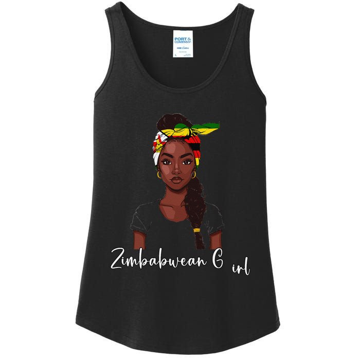 Zimbabwean Flag Souvenirs Products Woman Zimbabwe Ladies Essential Tank