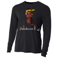 Zimbabwean Flag Souvenirs Products Woman Zimbabwe Cooling Performance Long Sleeve Crew